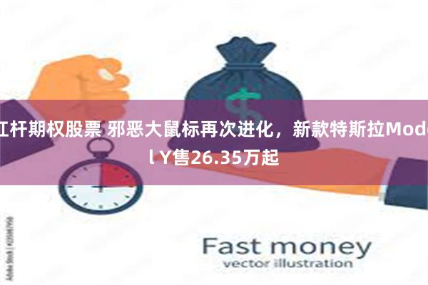杠杆期权股票 邪恶大鼠标再次进化，新款特斯拉Model Y售26.35万起
